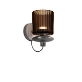 Tread Wall Light by Vistosi, Finis: Matt Bronze, Color: Burned Earth Transparent, ,| Casa Di Luce Lighting
