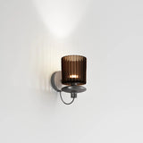 Tread Wall Light By Vistosi, Finish: Bronze, Color: Brown, , | Casa Di Luce Lighting