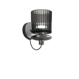 Tread Wall Light by Vistosi, Finis: Matt Bronze, Color: Smoky Transparent, ,| Casa Di Luce Lighting