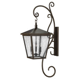 Trellis Double XL Wall Mount Lantern with Scroll - Regency Bronze - by Hinkley
