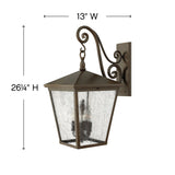 Trellis Wall Mount Lantern