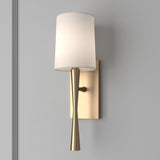 Trenton 1 Light Sconce Aged Brass By Crystorama Lifestyle View1