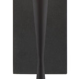 Trenton 1 Light Sconce Black Forged By Crystorama Detailed View1