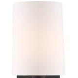 Trenton 1 Light Sconce Black Forged By Crystorama Detailed View