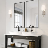 Trenton 1 Light Sconce Polished Nickel By Crystorama Lifestyle View