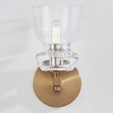 Trey Wall Sconce Patina Brass By Troy Lighting Front View