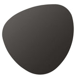 Tria Single Outdoor Wall Sconce Large Graphite Brown Metal By Bover