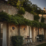 Tria Single Outdoor Wall Sconce Medium Graphite Brown Metal By Bover Lifestyle View1