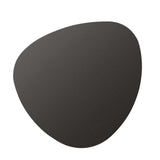 Tria Single Outdoor Wall Sconce Medium Graphite Brown Metal By Bover