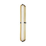 Tribeca Bath and Vanity Light - 23.75 Inch - Aged Brass with Black by Hudson Valley