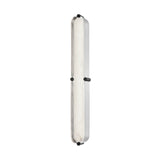 Tribeca Bath and Vanity Light - 23.75 Inch - Burnished Nickel with Black by Hudson Valley