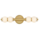 Trigo Large LED Sconce - Lacquered Brass - by Hinkley