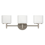 Trinity Bath and Vanity Light - 3-Light - Satin Nickel by Hudson Valley