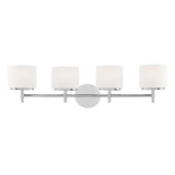 Trinity Bath and Vanity Light - 4-Light - Polished Chrome by Hudson Valley