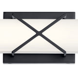 Trinsic Vanity Light Medium Matte Black By Kichler - Detaield View