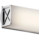 Trinsic Vanity Light Small Chrome By Kichler - Detaield View1