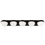 Tripoli Wall Sconce 4CCT Medium Black By WAC Lighting