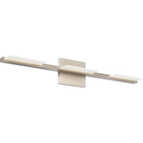 Tris Vanity Light — Satin Nickel, 3000K 120V