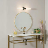 Truby Vanity Light Black By Kichler Lifestyle View