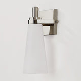 Trude Wall Sconce Polished Nickel By Hudson Valley - Side View