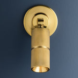 Truett Task Wall Light Aged Brass By Hudson Valley - Front View1