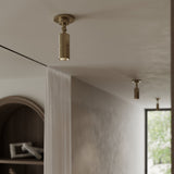 Truett Task Wall Light Aged Brass By Hudson Valley - Lifestyle View