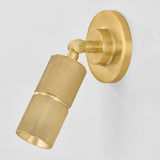 Truett Task Wall Light Aged Brass By Hudson Valley - Side View1