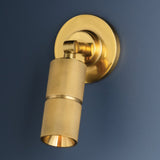 Truett Task Wall Light Aged Brass By Hudson Valley - side View3