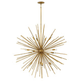 Tryst Large Orb Chandelier - Burnished Gold - by Fredrick Ramond