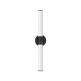 Tubo Bath Vanity Light Black by Maxim Lighting