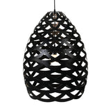 Tui Pendant Light Medium Black Black By David Trubridge