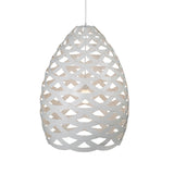 Tui Pendant Light Small White White By David Trubridge