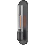 Tully Wall Sconce Black By Lark Living