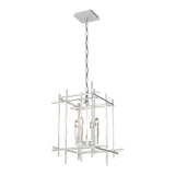 Tura Chandelier Small in White by Hubbardton Forge