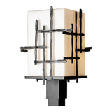 Tura Outdoor Post Lantern, shown in Coastal Oil Rubbed Bronze, by Hubbardton Forge