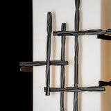 Tura Outdoor Post Lantern detail in Coastal Oil Rubbed Bronze, by Hubbardton Forge