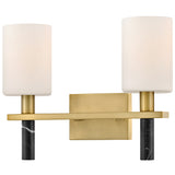Turin Vanity Light 2 Lights By Hinkley - Side View