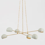 Turner Chandelier Medium By Hudson Valley - Front View