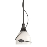 Twining Leaf Mini Pendant in Oil Rubbed Bronze by Hubbardton Forge