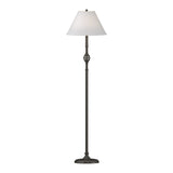 Twist Basket Floor Lamp in Dark Smoke by Hubbardton Forge