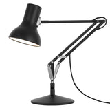 Type 75 Mini Desk Lamp Jet Black By Anglepoise - Side View1