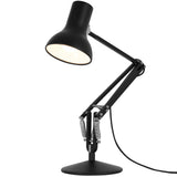 Type 75 Mini Desk Lamp Jet Black By Anglepoise - Side View2