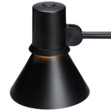 Type 80 Desk Lamp Matte Black By Anglepoise - Detailed View