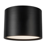 Uma Tall Flush Mount — 15 Inch, Black