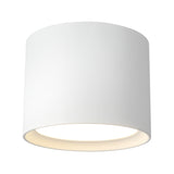 Uma Tall Flush Mount — 9 Inch, White