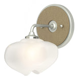 Ume 1-Light Curved Arm Wall Sconce in Vintage Platinum, Oil Rubbed Bronze by Hubbardton Forge