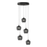 Ume 5 Light Pendant Natural Iron CCG Standard By Hubbardton Forge
