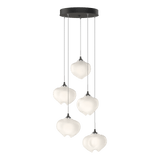 Ume 5 Light Pendant Natural Iron FG Long By Hubbardton Forge