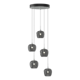 Ume 5 Light Pendant Vintage Platinum CGG Standard By Hubbardton Forge