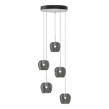 Ume 5 Light Pendant White CGG Standard By Hubbardton Forge